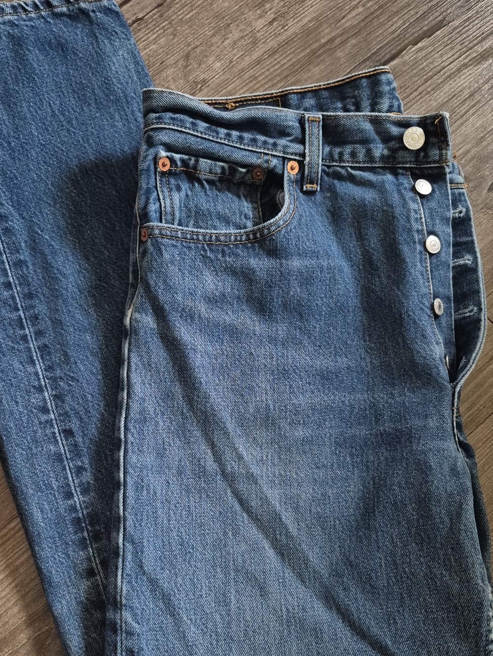 Vintage Button Fly Levis Jeans
